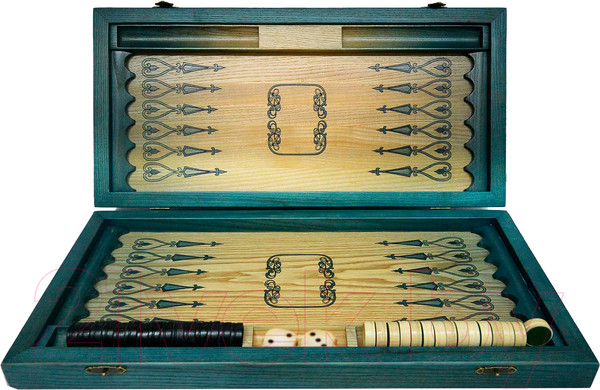 Изображение товара Набор настольных игр Start Line Play Восток 25 нарды-шашки / 307-В-25