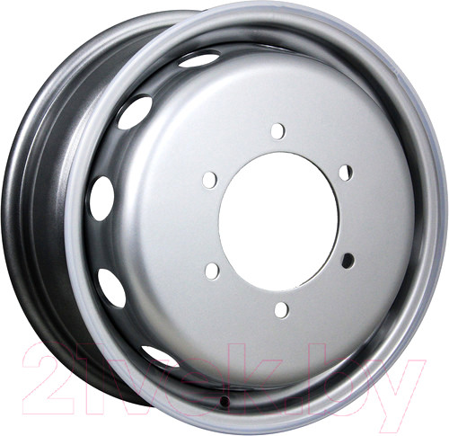 Изображение товара Штампованный диск Trebl 9197T 16x5.5" 6x180мм DIA 139мм ET 109мм Silver