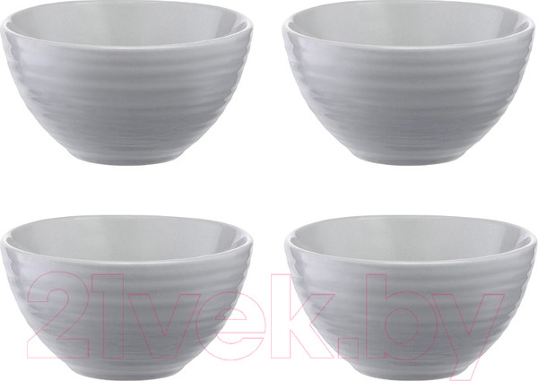 Изображение товара Набор пиал Liberty Jones In The Village / LT-LJ-BWVLG-CRG-150 (4шт, серый)