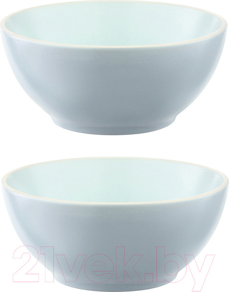Изображение товара Набор салатников Liberty Jones Simplicity / LT-LJ-BWSM-CRW-470 (2шт, голубой)