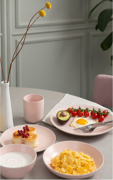 Изображение товара Набор салатников Liberty Jones Simplicity / LT-LJ-BWSM-CRR-470 (2шт, розовый)