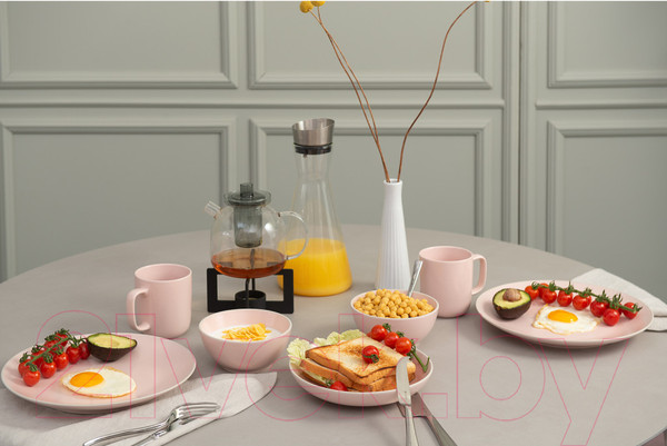 Изображение товара Набор салатников Liberty Jones Simplicity / LT-LJ-BWSM-CRR-470 (2шт, розовый)