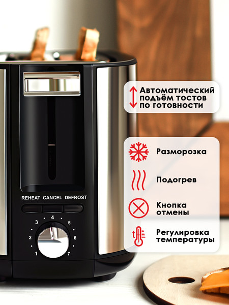 Изображение товара Тостер Aresa AR-3006