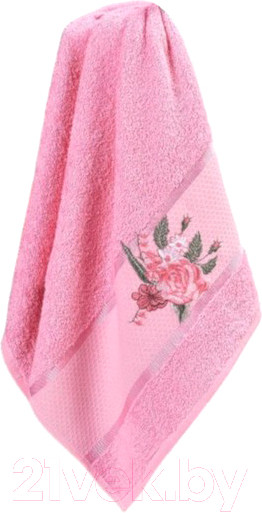 Изображение товара Набор полотенец Merzuka Maria 50x90/70x140 / 11784 (в коробке, розовый)