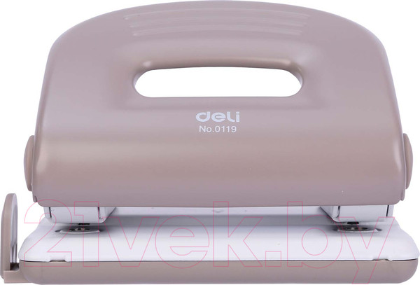 Изображение товара Дырокол Deli Pro / 0119 (серый/белый)