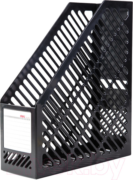 Изображение товара Лоток для бумаг Deli 9841 (черный)