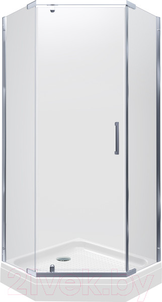 Изображение товара Душевой уголок Triton Дека А1 90x90 (хром, с поддоном)