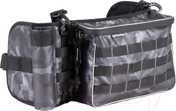 Изображение товара Сумка рыболовная Yaman Fishing Belt Bag / Y-FBB-02 (серый камуфляж)
