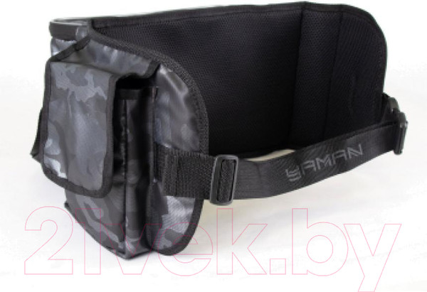Изображение товара Сумка рыболовная Yaman Fishing Belt Bag / Y-FBB-02 (серый камуфляж)
