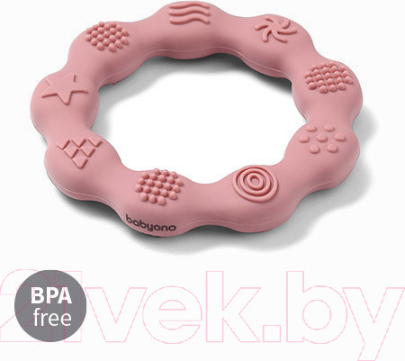 Изображение товара Прорезыватель для зубов BabyOno Силиконовый / 825/02