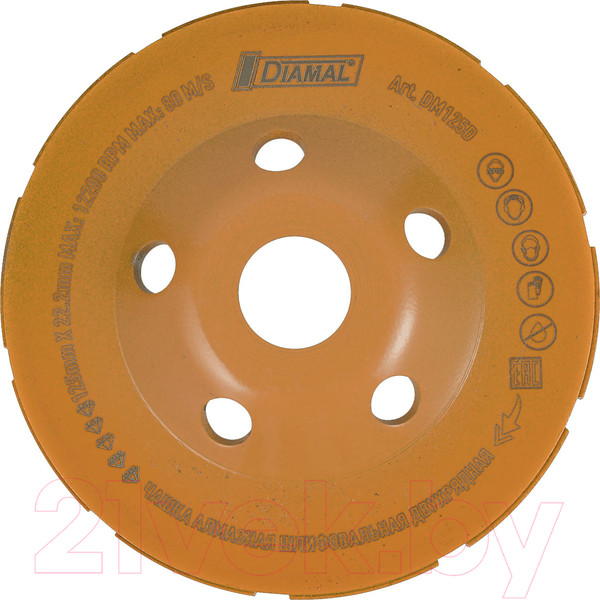 Изображение товара Алмазная чашка Diamal DM125D