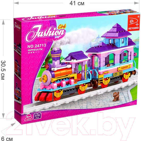 Изображение товара Конструктор Keyixing Модный поезд / 3548625