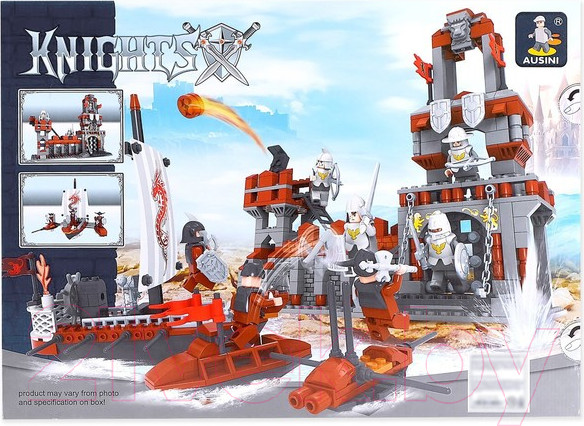 Изображение товара Конструктор Keyixing Сила рыцаря: Осада крепости / 133982