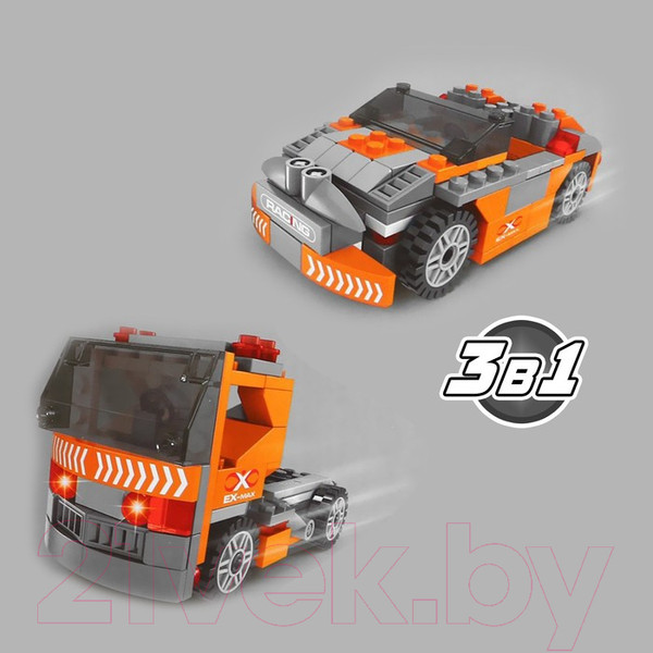 Изображение товара Конструктор Keyixing Спорткар 3 в 1 / 1552098