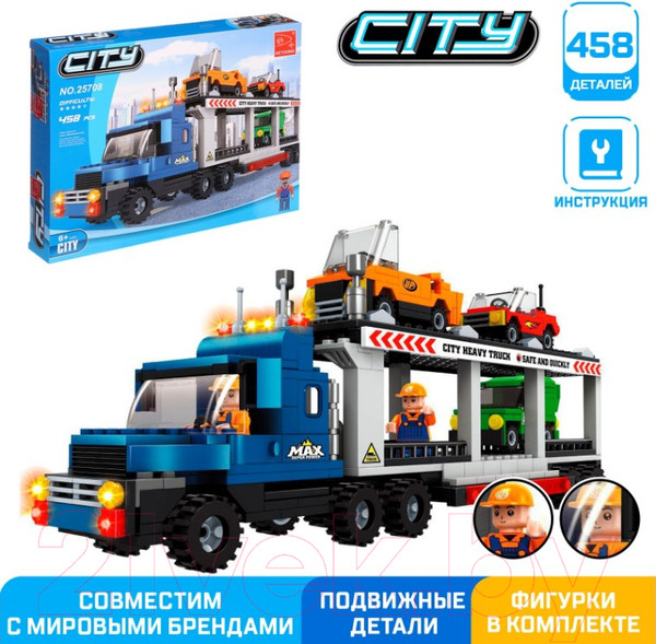 Изображение товара Конструктор Keyixing Автовоз / 1552105