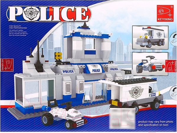 Изображение товара Конструктор Keyixing Полицейский участок / 576087