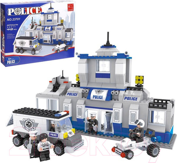 Изображение товара Конструктор Keyixing Полицейский участок / 576087
