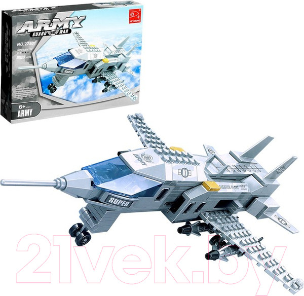 Изображение товара Конструктор Keyixing Истребитель / 460607