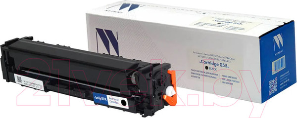 Изображение товара Картридж NV Print NV-055NCBk (без чипа)
