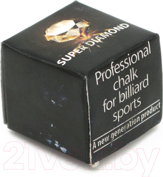 Изображение товара Мел для бильярда Super Diamond Diamond 45.002.01.0 (серый)