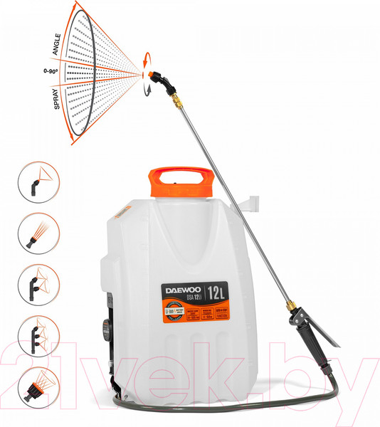 Изображение товара Опрыскиватель аккумуляторный Daewoo Power DSA 12 Li Set