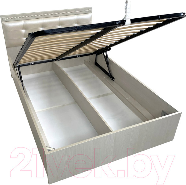 Изображение товара Полуторная кровать Аквилон Азалия №120 ПМ (бодега белый)