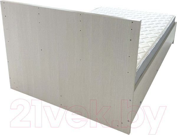 Изображение товара Полуторная кровать Аквилон Азалия №120 ПМ (бодега белый)