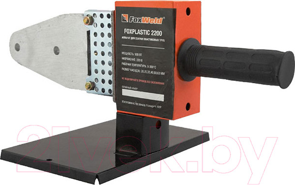 Изображение товара Паяльник для полипропиленовых труб FoxWeld ForPlastic 2200 ZJM / 6119