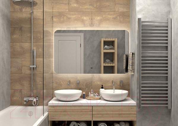 Изображение товара Зеркало Misty Адхил 120 / АДХ-02-120/70-14