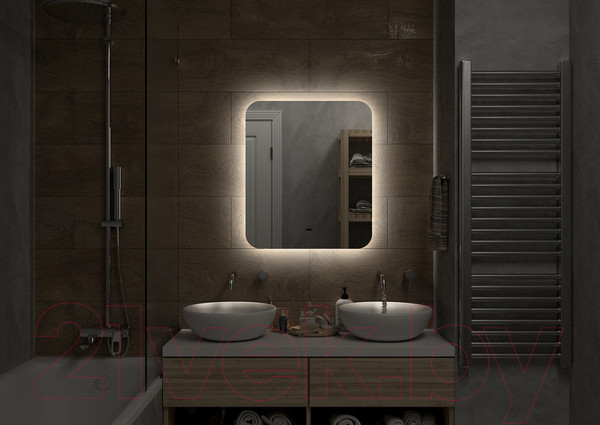 Изображение товара Зеркало Misty Адхил 60 / АДХ-02-60/70-14