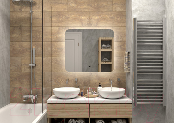 Изображение товара Зеркало Misty Адхил 80 / АДХ-02-80/70-14