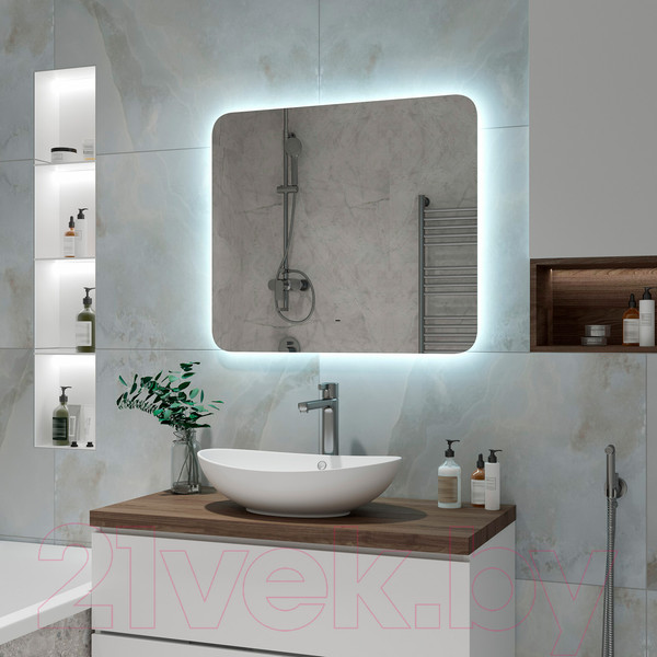 Изображение товара Зеркало Misty Адхил 80 / АДХ-02-80/70-14