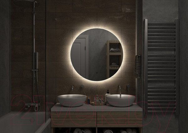 Изображение товара Зеркало Misty Аламак D800 / АЛА-02-800-14