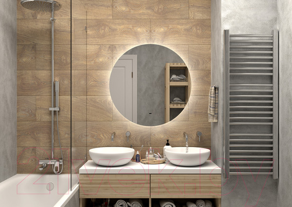 Изображение товара Зеркало Misty Аламак D800 / АЛА-02-800-14