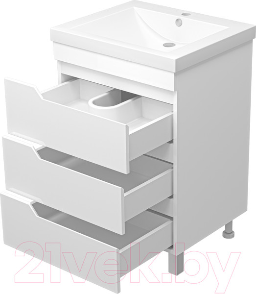 Изображение товара Тумба под умывальник Misty Софт 60 / П-Соф-01060-0113Я