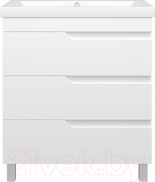 Изображение товара Тумба под умывальник Misty Софт 75 / П-Соф-01075-0113Я