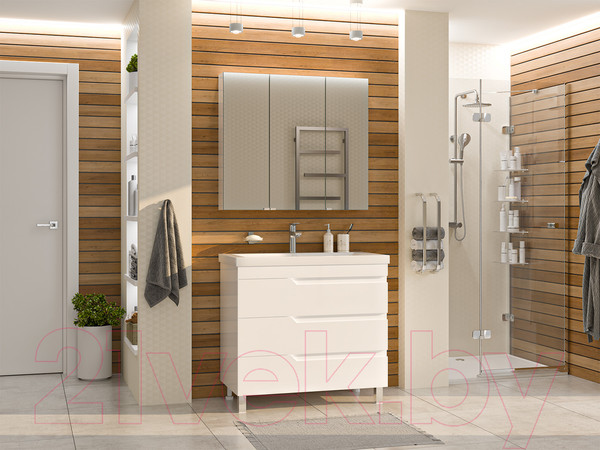 Изображение товара Тумба под умывальник Misty Софт 90 / П-Соф-01090-0113Я