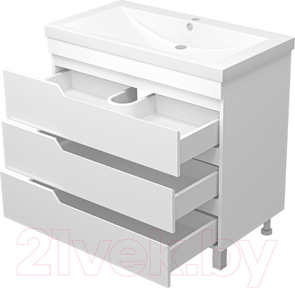 Изображение товара Тумба под умывальник Misty Софт 90 / П-Соф-01090-0113Я