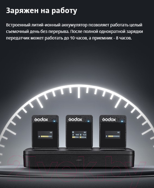 Изображение товара Радиосистема микрофонная Godox MoveLink II M1 / 30184