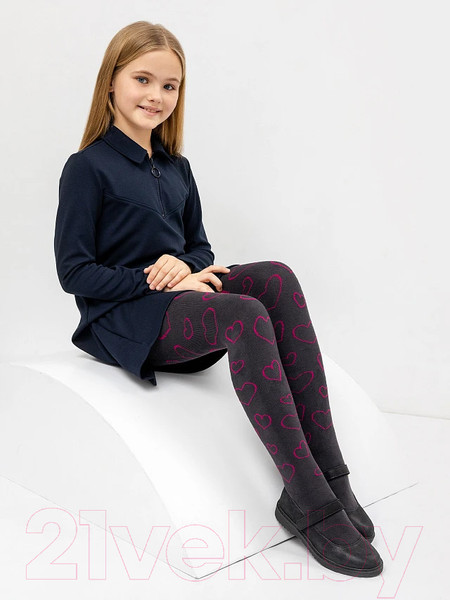 Изображение товара Колготки детские Mark Formelle 702K-704 (р.116-122, графитовый)