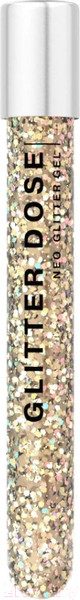 Изображение товара Блестки для макияжа Influence Beauty Glitter Dose На гелевой основе тон 03 (6.5мл)