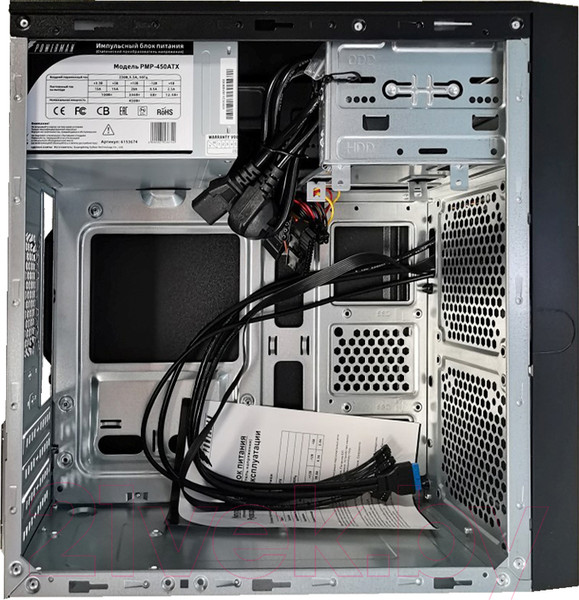 Изображение товара Корпус для компьютера PowerMan SV511 450W
