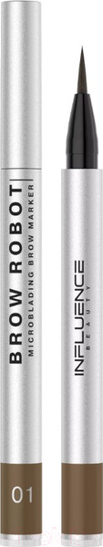 Изображение товара Фломастер для бровей Influence Beauty Brow Robot тон 01 (0.7мл)