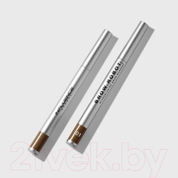 Изображение товара Фломастер для бровей Influence Beauty Brow Robot тон 01 (0.7мл)