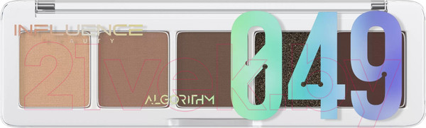 Изображение товара Палетка теней для век Influence Beauty Color Algorithme тон 02 (5г)