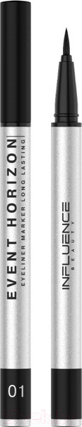 Изображение товара Подводка-фломастер для глаз Influence Beauty Event Horizon тон 01 (0.5мл)