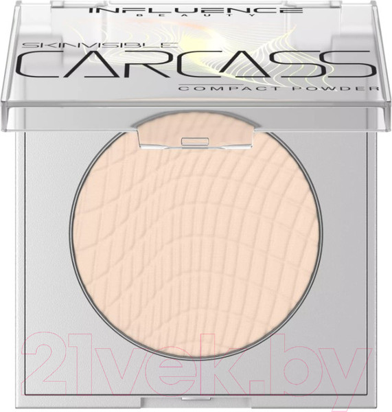 Изображение товара Пудра компактная Influence Beauty Skinvisible Carcass тон 01 (4.2г)
