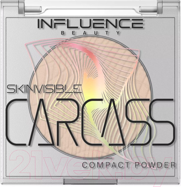 Изображение товара Пудра компактная Influence Beauty Skinvisible Carcass тон 03 (4.2г)