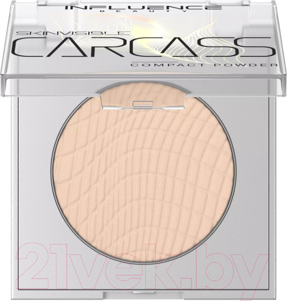 Изображение товара Пудра компактная Influence Beauty Skinvisible Carcass тон 03 (4.2г)