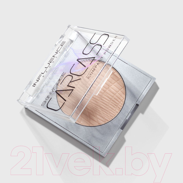 Изображение товара Пудра компактная Influence Beauty Skinvisible Carcass тон 03 (4.2г)